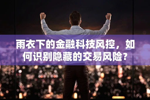 雨衣下的金融科技风控，如何识别隐藏的交易风险？