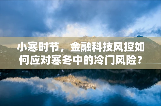 小寒时节，金融科技风控如何应对寒冬中的冷门风险？