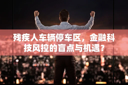 残疾人车辆停车区，金融科技风控的盲点与机遇？