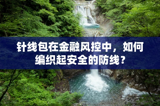 针线包在金融风控中，如何编织起安全的防线？