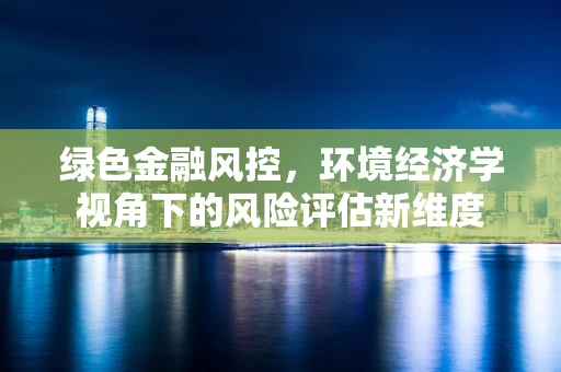 绿色金融风控，环境经济学视角下的风险评估新维度