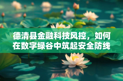 德清县金融科技风控，如何在数字绿谷中筑起安全防线？