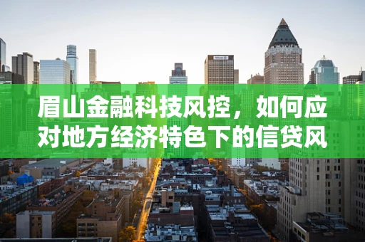 眉山金融科技风控，如何应对地方经济特色下的信贷风险？