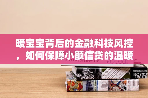 暖宝宝背后的金融科技风控，如何保障小额信贷的温暖不烫手？