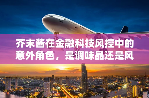 芥末酱在金融科技风控中的意外角色，是调味品还是风险预警器？