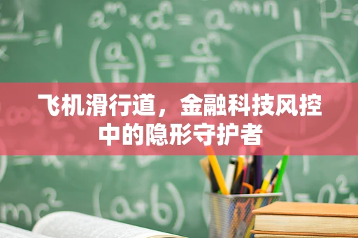 飞机滑行道，金融科技风控中的隐形守护者