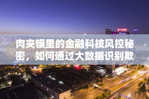 肉夹馍里的金融科技风控秘密，如何通过大数据识别欺诈交易？