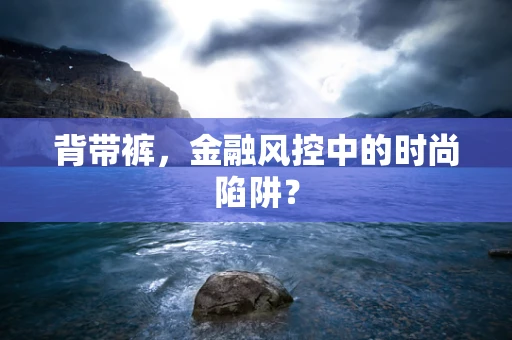 背带裤，金融风控中的时尚陷阱？