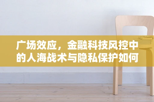 广场效应，金融科技风控中的人海战术与隐私保护如何平衡？