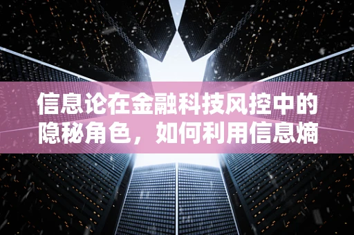 信息论在金融科技风控中的隐秘角色，如何利用信息熵优化风险评估？