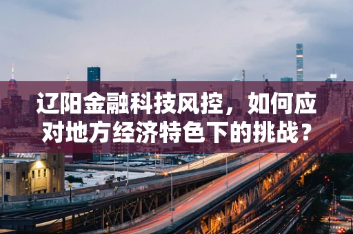 辽阳金融科技风控，如何应对地方经济特色下的挑战？