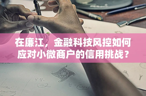 在廉江，金融科技风控如何应对小微商户的信用挑战？