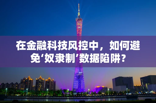 在金融科技风控中，如何避免‘奴隶制’数据陷阱？