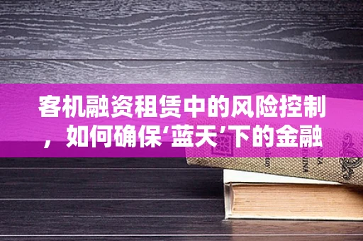 客机融资租赁中的风险控制，如何确保‘蓝天’下的金融安全？