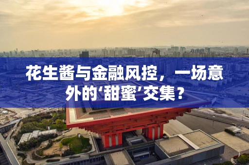 花生酱与金融风控，一场意外的‘甜蜜’交集？