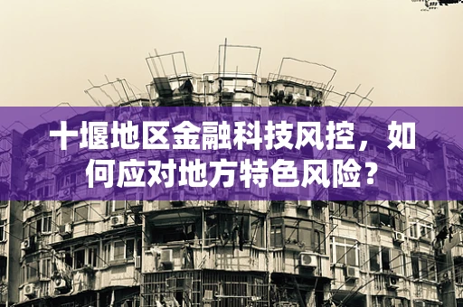 十堰地区金融科技风控，如何应对地方特色风险？