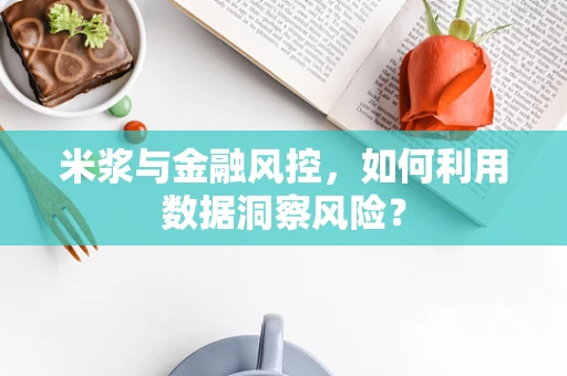 米浆与金融风控，如何利用数据洞察风险？