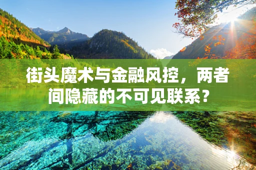 街头魔术与金融风控，两者间隐藏的不可见联系？