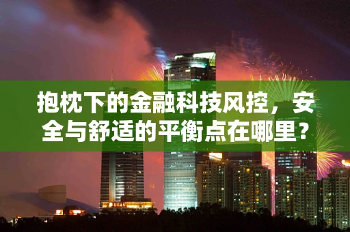 抱枕下的金融科技风控，安全与舒适的平衡点在哪里？