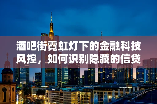 酒吧街霓虹灯下的金融科技风控，如何识别隐藏的信贷风险？