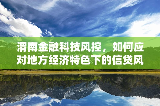 渭南金融科技风控，如何应对地方经济特色下的信贷风险？