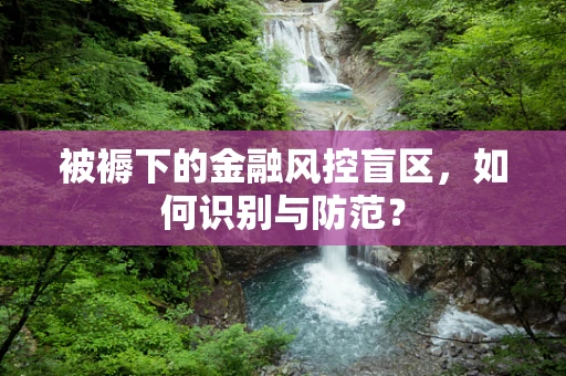 被褥下的金融风控盲区，如何识别与防范？