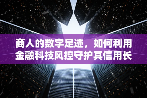 商人的数字足迹，如何利用金融科技风控守护其信用长城？