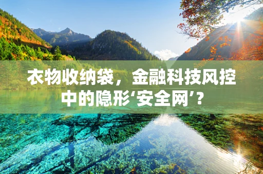 衣物收纳袋，金融科技风控中的隐形‘安全网’？