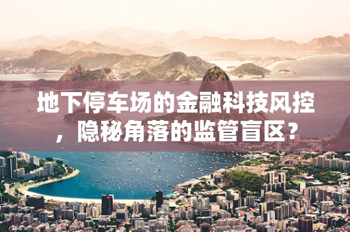 地下停车场的金融科技风控，隐秘角落的监管盲区？
