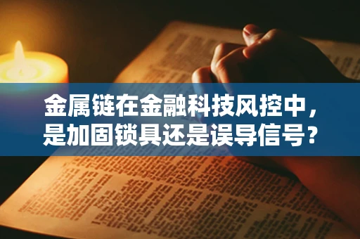 金属链在金融科技风控中，是加固锁具还是误导信号？