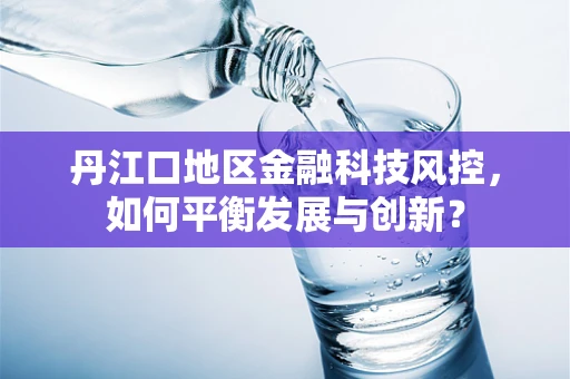丹江口地区金融科技风控，如何平衡发展与创新？