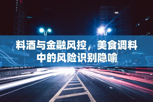 料酒与金融风控，美食调料中的风险识别隐喻