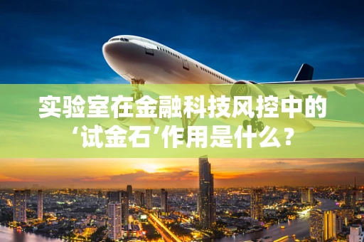 实验室在金融科技风控中的‘试金石’作用是什么？