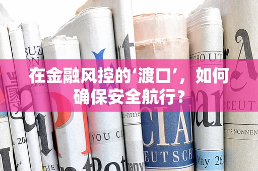 在金融风控的‘渡口’，如何确保安全航行？