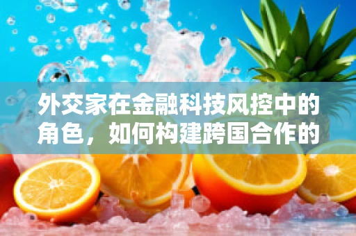 外交家在金融科技风控中的角色，如何构建跨国合作的信任桥梁？