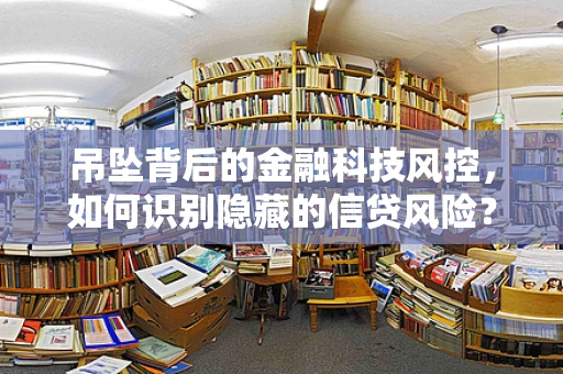 吊坠背后的金融科技风控，如何识别隐藏的信贷风险？