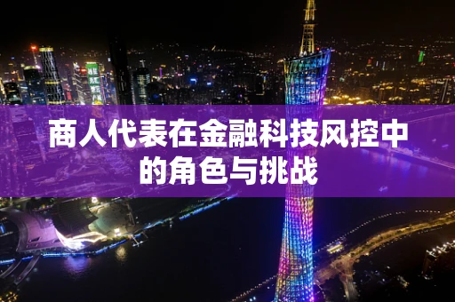 商人代表在金融科技风控中的角色与挑战
