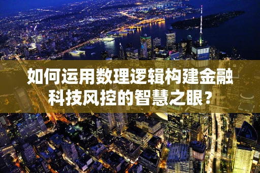 如何运用数理逻辑构建金融科技风控的智慧之眼？