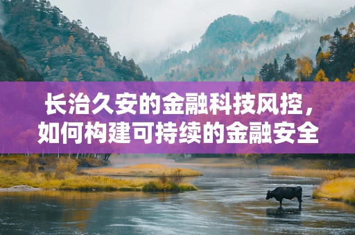 长治久安的金融科技风控，如何构建可持续的金融安全网？