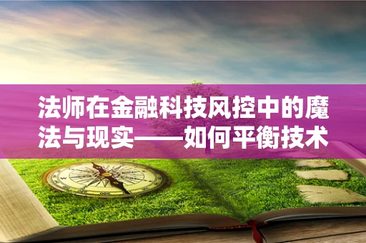 法师在金融科技风控中的魔法与现实——如何平衡技术与人性？