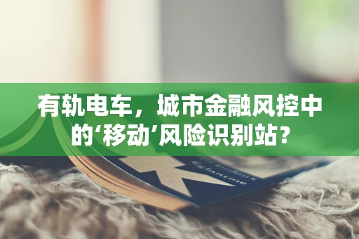 有轨电车，城市金融风控中的‘移动’风险识别站？