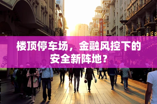 楼顶停车场，金融风控下的安全新阵地？
