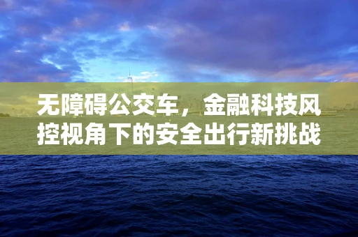 无障碍公交车，金融科技风控视角下的安全出行新挑战
