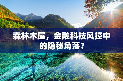 森林木屋，金融科技风控中的隐秘角落？