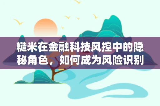 糙米在金融科技风控中的隐秘角色，如何成为风险识别的‘侦探’？