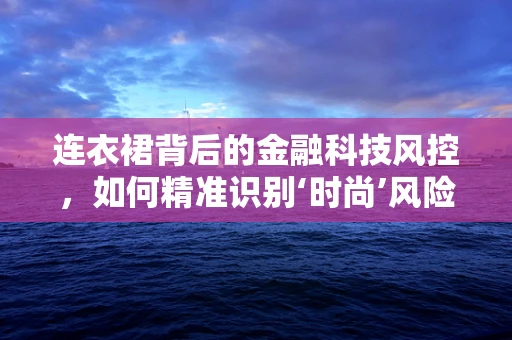连衣裙背后的金融科技风控，如何精准识别‘时尚’风险？
