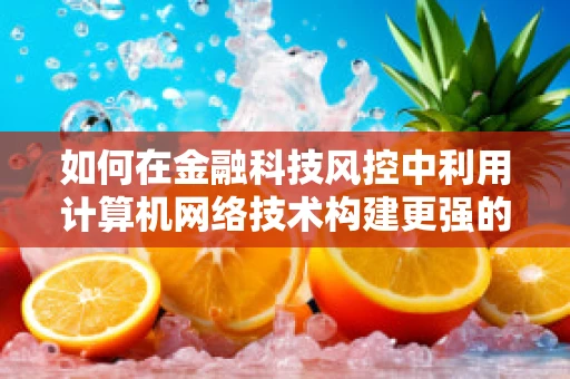 如何在金融科技风控中利用计算机网络技术构建更强的安全防线？