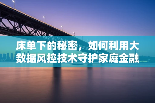 床单下的秘密，如何利用大数据风控技术守护家庭金融安全？