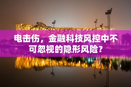 电击伤，金融科技风控中不可忽视的隐形风险？