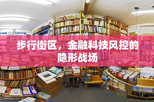 步行街区，金融科技风控的隐形战场